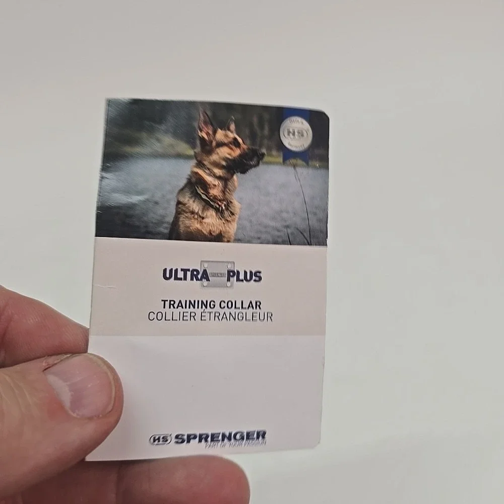 Herm Sprenger Ultra-Plus‎ Prong Training Collar - Chrome,3.25mm x 20